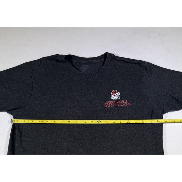 Georgia Bulldogs T Shirt Mens L Soft Thin large back Logo - Picture 3 of 4